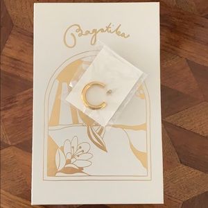 Bagatiba small Gold hoop earrings